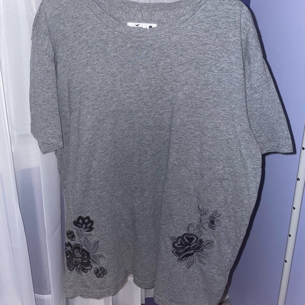 Grey Rose Shirt